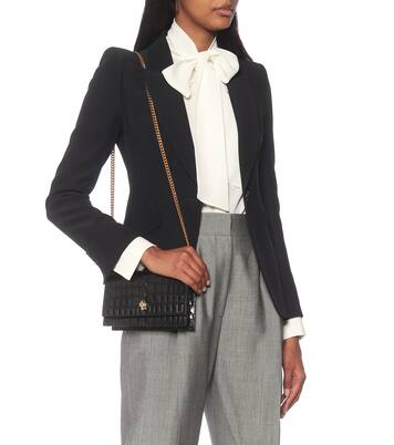 Skull Small leather crossbody bag | McQueen