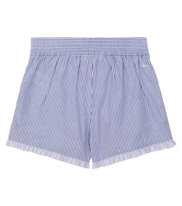 Pinstriped cotton shorts | Chloé Kids