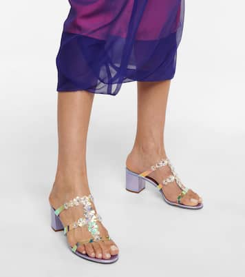 Verzierte Sandalen Meteorite 50 | Aquazzura