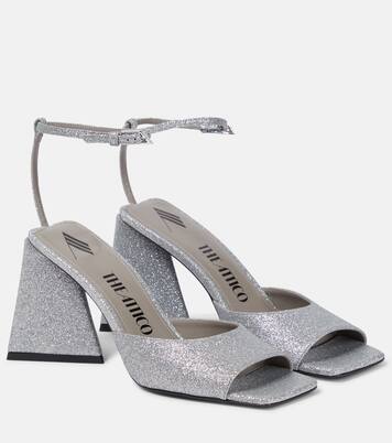 Sandalen Piper 85 mit Glitter | The Attico