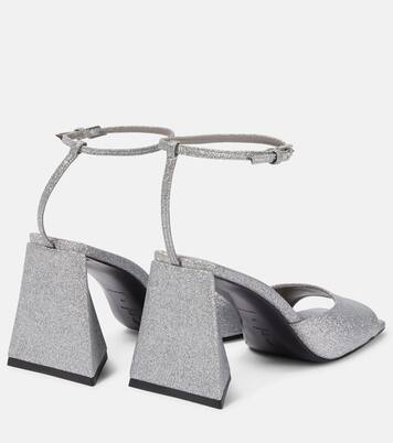 Sandalen Piper 85 mit Glitter | The Attico