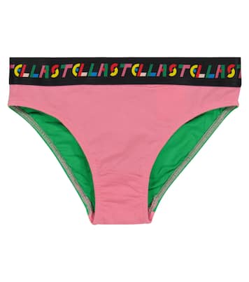 Set of 2 cotton-blend jersey briefs | Stella McCartney Kids