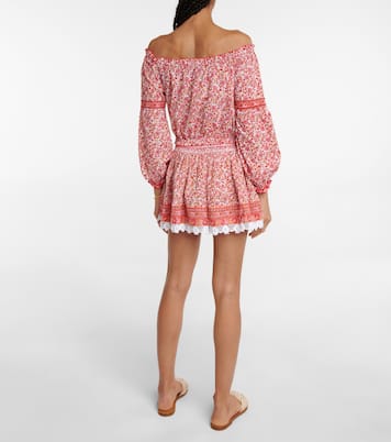 Nana floral off-shoulder top | Poupette St Barth