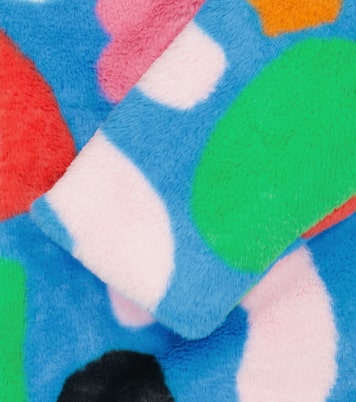 Patterned fleece coat | Stella McCartney Kids