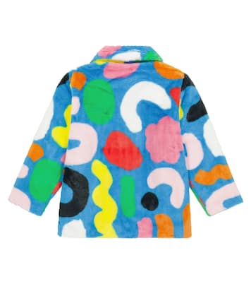 Patterned fleece coat | Stella McCartney Kids