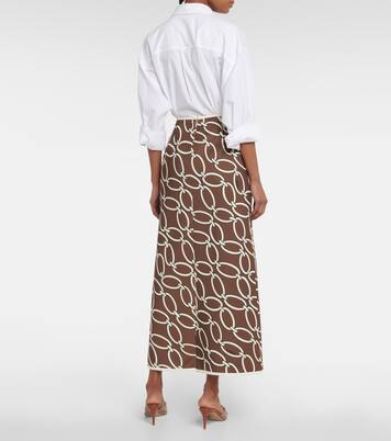 Bedruckter Maxirock | Valentino