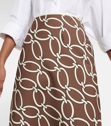 Bedruckter Maxirock | Valentino