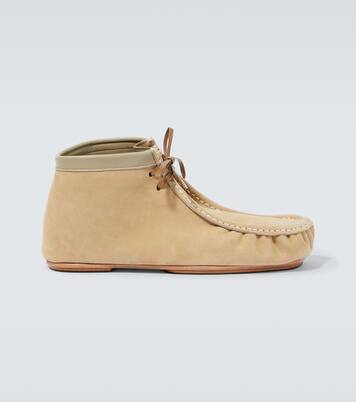 Suede mocassins | Auralee