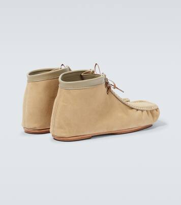 Suede mocassins | Auralee
