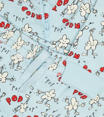 Bébé – Set sweat-shirt à capuche et short imprimés en coton | Stella McCartney Kids