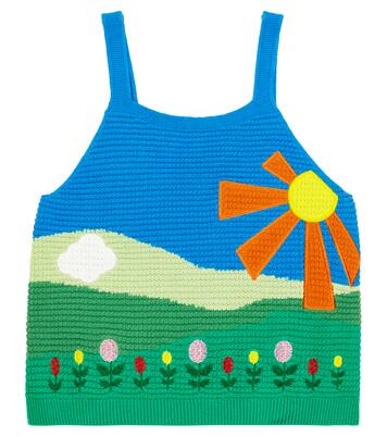 Intarsia cotton top | Stella McCartney Kids