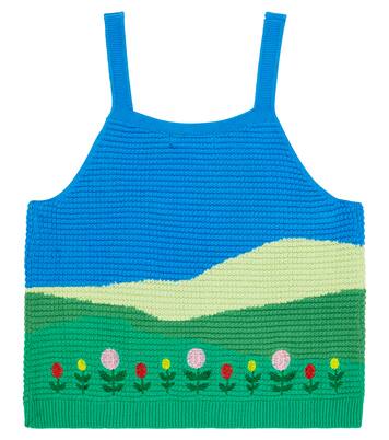 Intarsia cotton top | Stella McCartney Kids