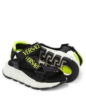Logo Trigreca sandals | Versace Kids