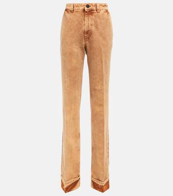 Low-Rise Straight Jeans | Miu Miu