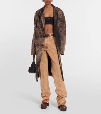 Low-Rise Straight Jeans | Miu Miu