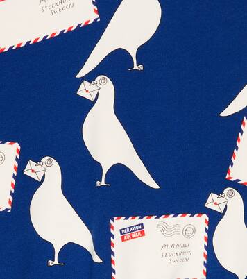 Printed cotton jersey sweatshirt | Mini Rodini