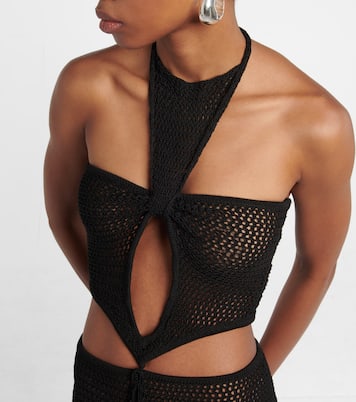 Maxikleid aus einem Baumwollgemisch | Aya Muse