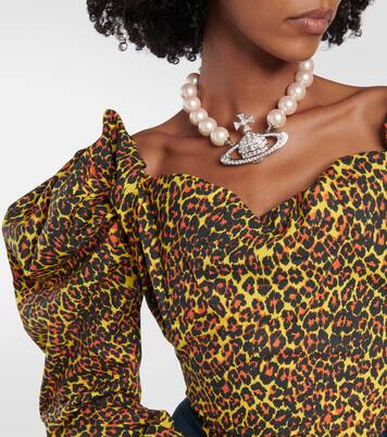 Bedrucktes Cropped-Top Sunday | Vivienne Westwood