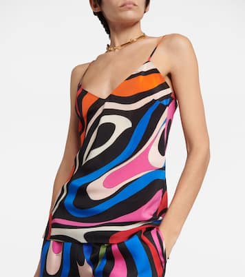 Marmo silk camisole | Pucci