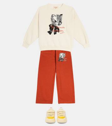 Big Bear printed cotton sweatshirt  | The Animals Observatory