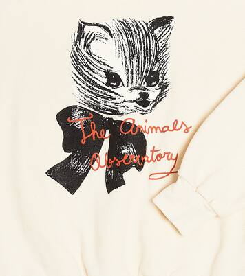 Big Bear printed cotton sweatshirt  | The Animals Observatory