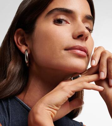 Samira Mini 14kt gold-plated hoop earrings | Jennifer Fisher