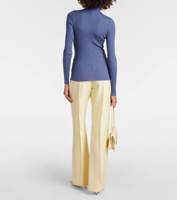 Top aus Schurwolle | Wolford