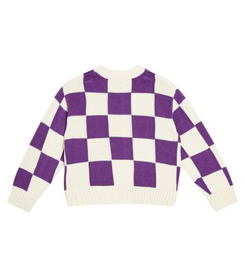 Gertina checked cotton sweater | Molo