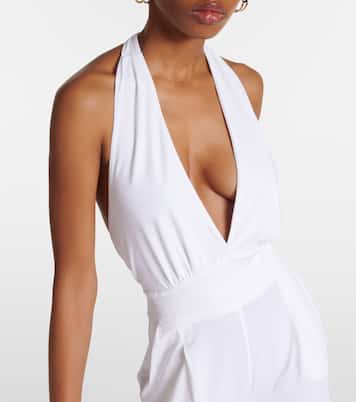 Nice halterneck jersey jumpsuit | Max Mara