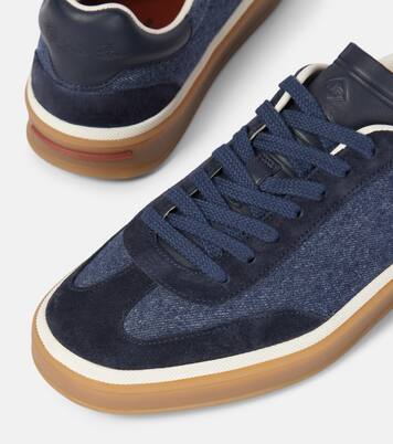 Sneakers Tennis Walk aus Denim | Loro Piana