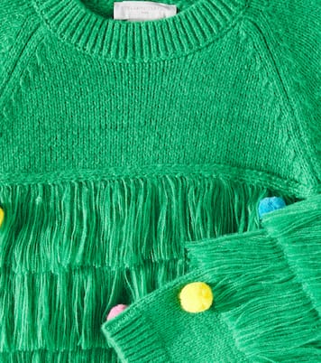 Fringed sweater | Stella McCartney Kids