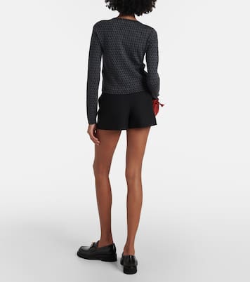 Cardigan Toile Iconographe aus Schurwolle | Valentino