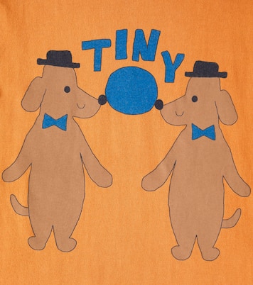 Tiny Dogs printed cotton T-shirt | Tinycottons