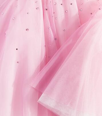 Embellished tulle dress | Monnalisa