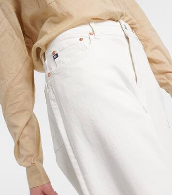 High-Rise Wide-Leg Jeans Maxi Relax | AG Jeans