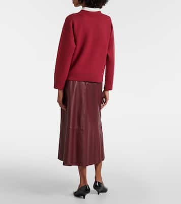 Pull en laine et coton mélangés | Vince