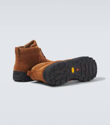 Triple Stitch Vetta suede sneakers | Zegna