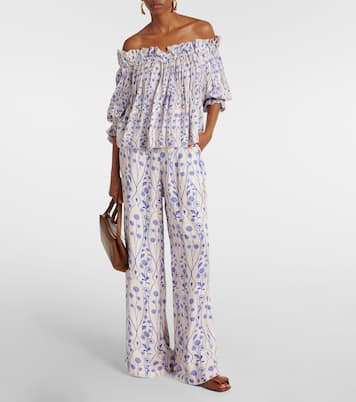 Off-Shoulder-Bluse Urucu | Agua by Agua Bendita