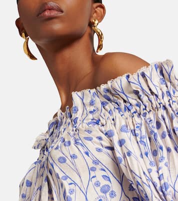 Off-Shoulder-Bluse Urucu | Agua by Agua Bendita