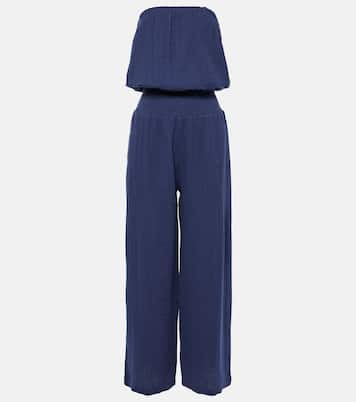 Mono de algodón sin tirantes | Melissa Odabash