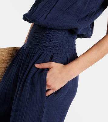 Mono de algodón sin tirantes | Melissa Odabash