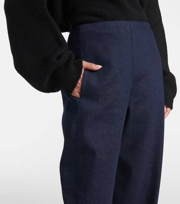 Gerade Hose Jagger aus Denim | Fforme