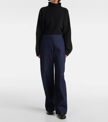 Gerade Hose Jagger aus Denim | Fforme