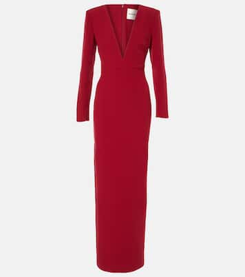 Robe longue en crêpe | Roland Mouret