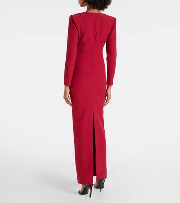 Robe longue en crêpe | Roland Mouret