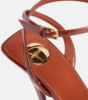 La Scandale 110 patent leather sandals | Saint Laurent