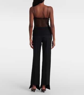 Top aus Satin | Chloé