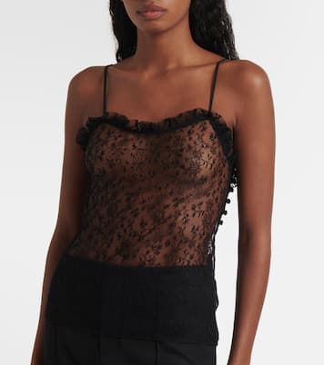 Top aus Satin | Chloé