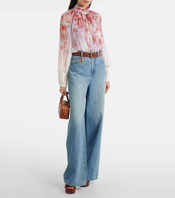 Crush wide-leg jeans | Zimmermann