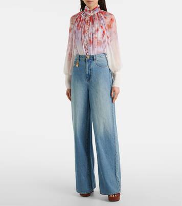 Crush wide-leg jeans | Zimmermann